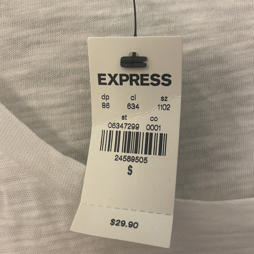 Express Ruffle Trim Top - Picture 2 of 3